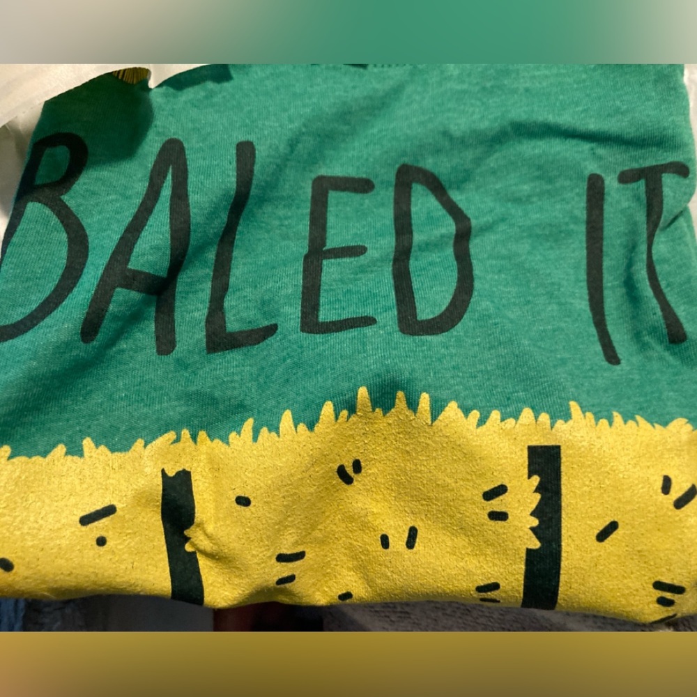Baled it graphic T-shirt